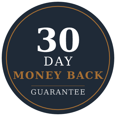 100% money-back guarantee